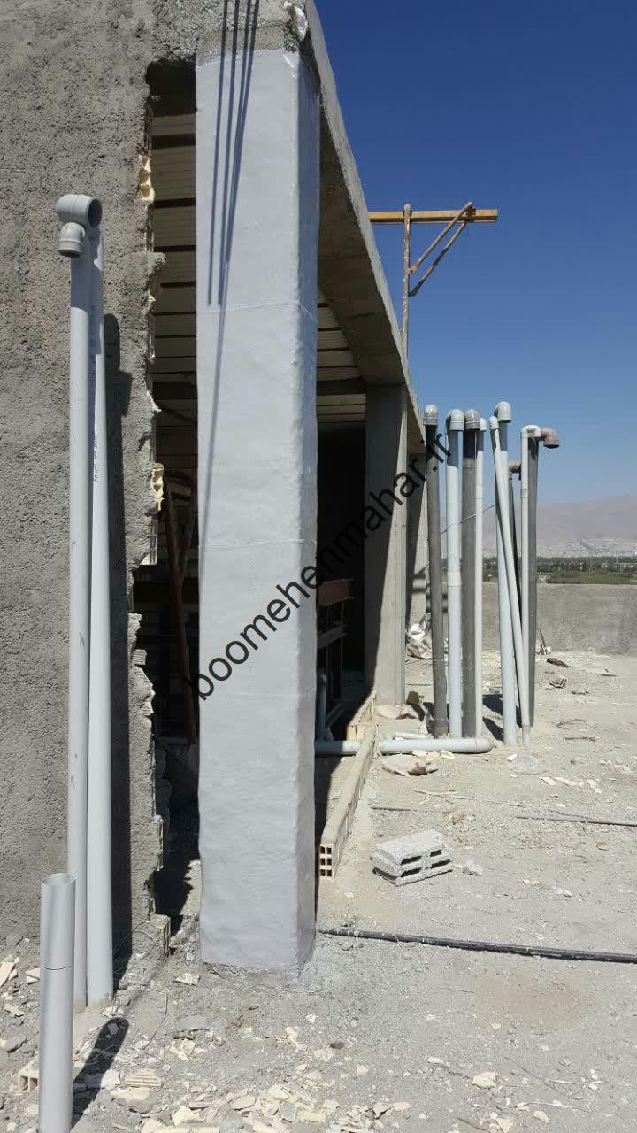 مقاوم سازی ستون با FRP