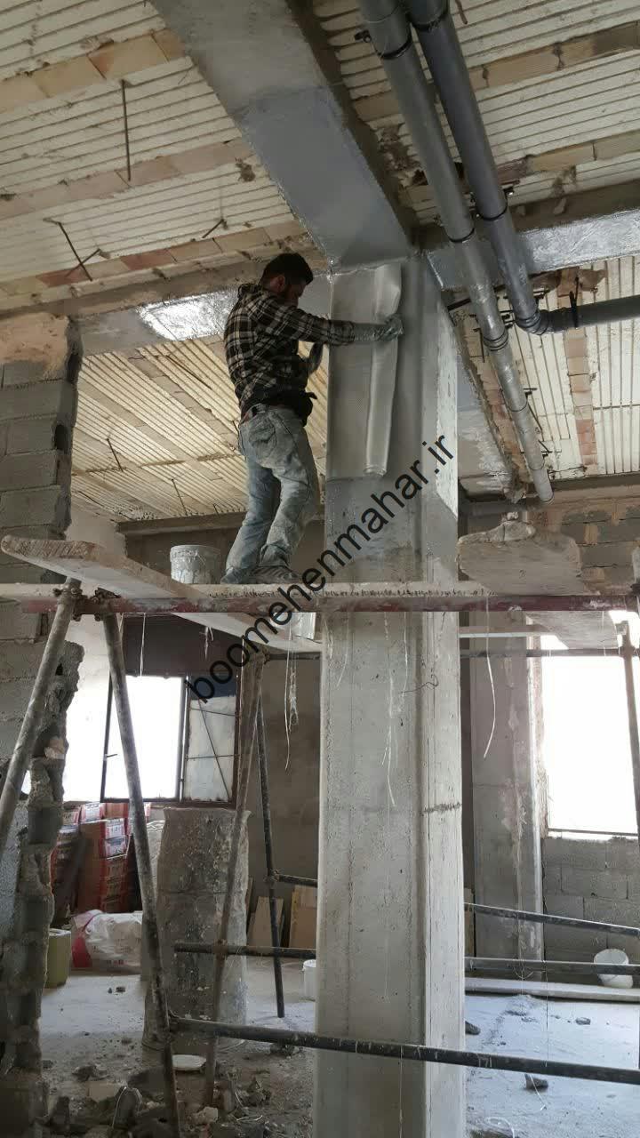 مقاوم سازی ستون